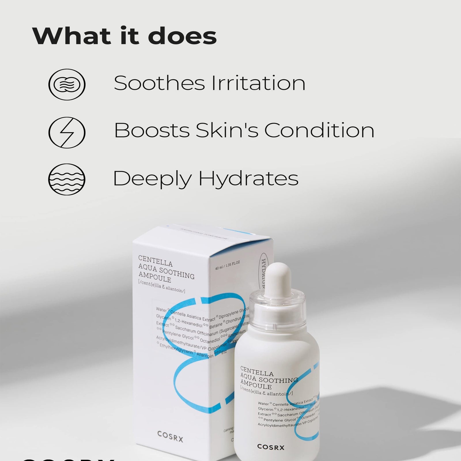 Cosrx Centella Aqua Soothing Ampoule - 40 ml