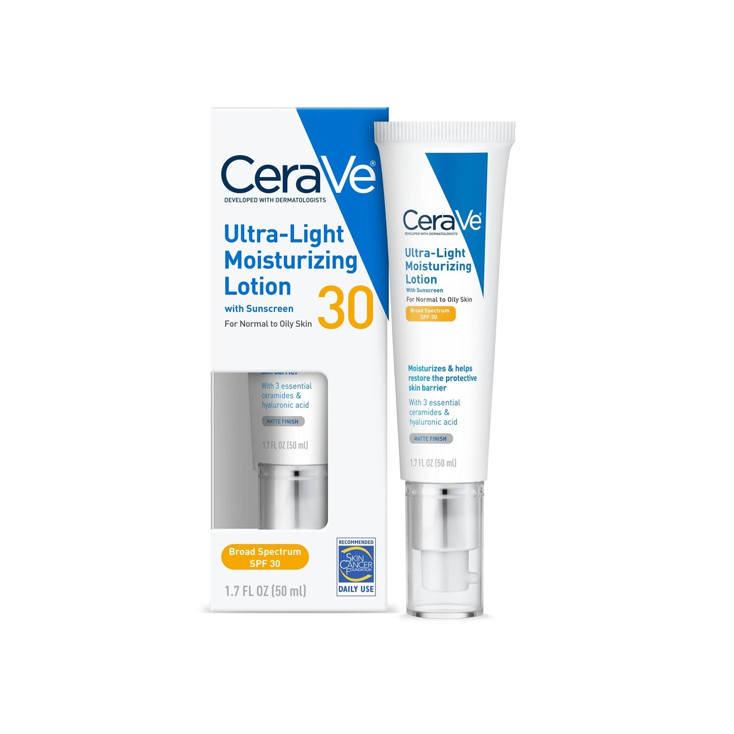 CeraVe SPF 30 Ultra-Light Moisturizing  Lotion - 50ml