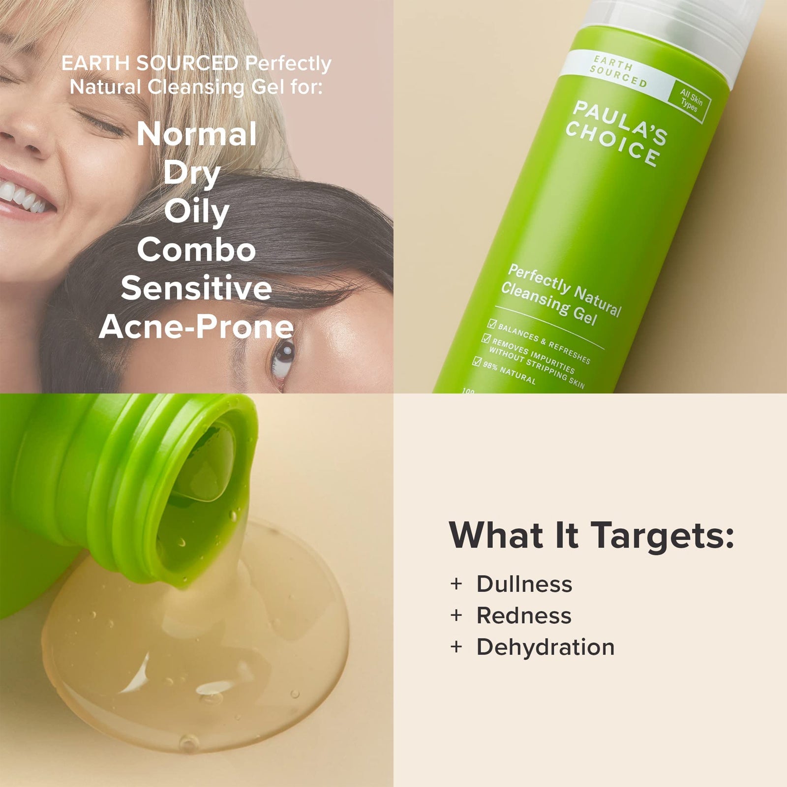 Paula's Choice Perfectly Natural Cleansing Gel - 200ml