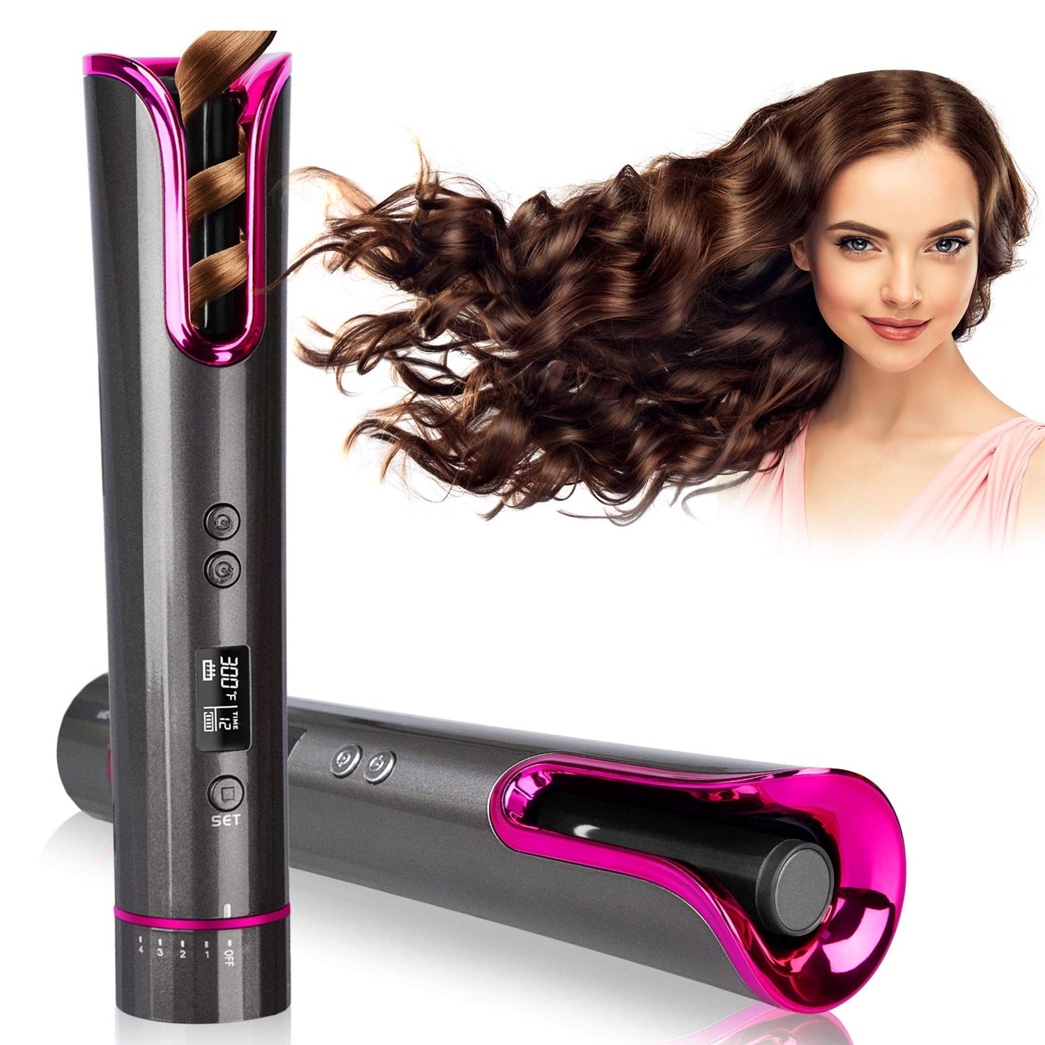 Cordless Hair Curler  SJ-868