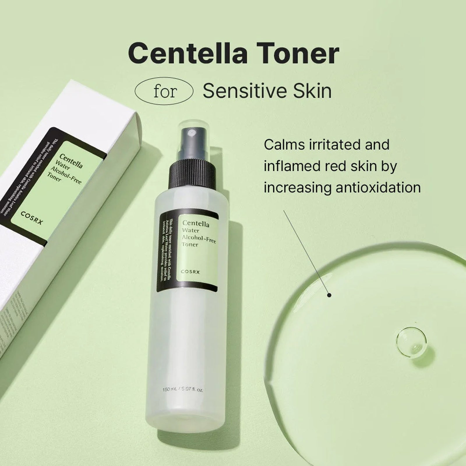 Cosrx Centella Water Alcohol-Free Toner - Key Advantages
