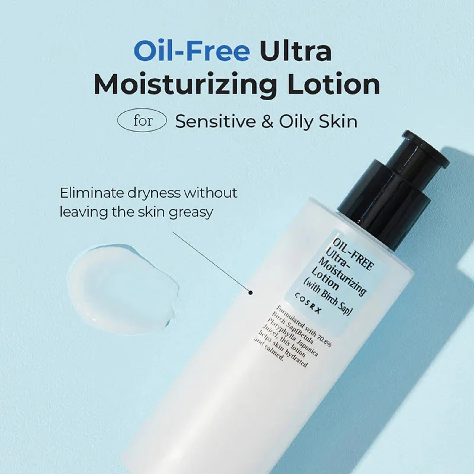 Cosrx Oil Free Ultra Moisturizing Lotion - Way of use