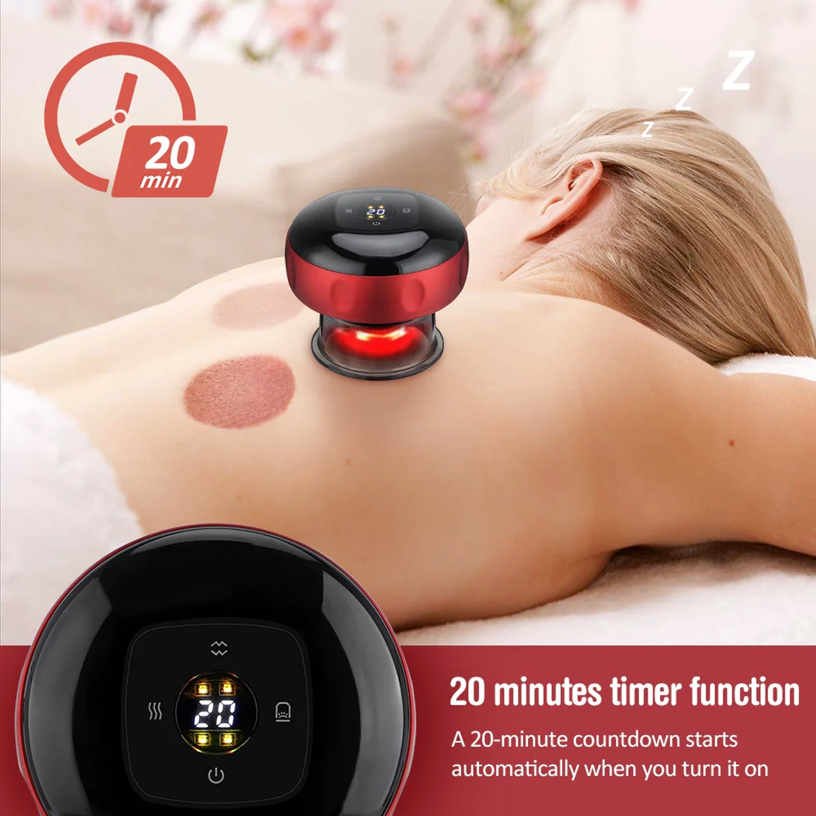 Intelligent Breathing Cupping Massage Instrument