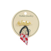 Customizable Golden Name Brooch For Boys