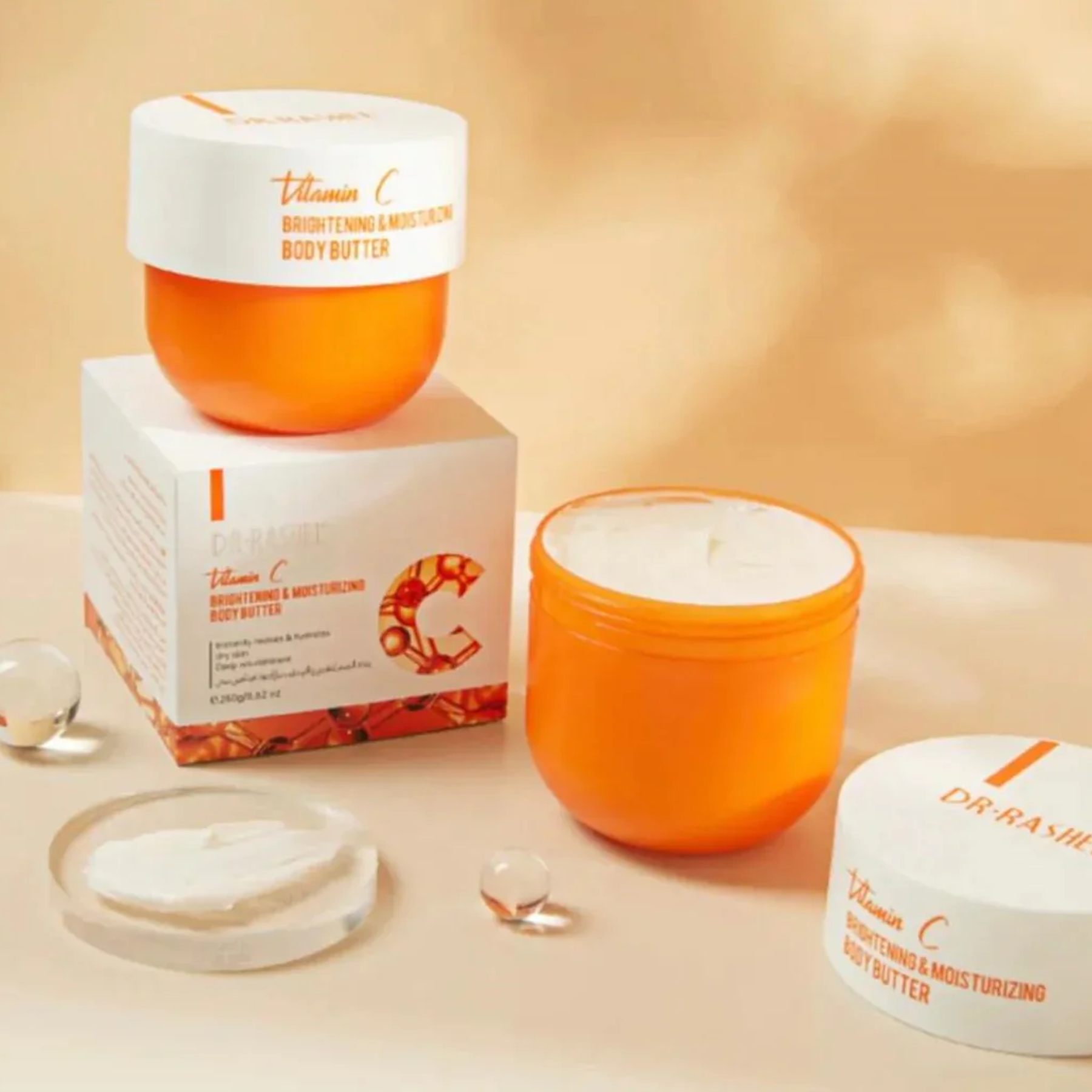 Dr.Rashel Vitamin C Brightening & Moisturizing Body Butter - 250g