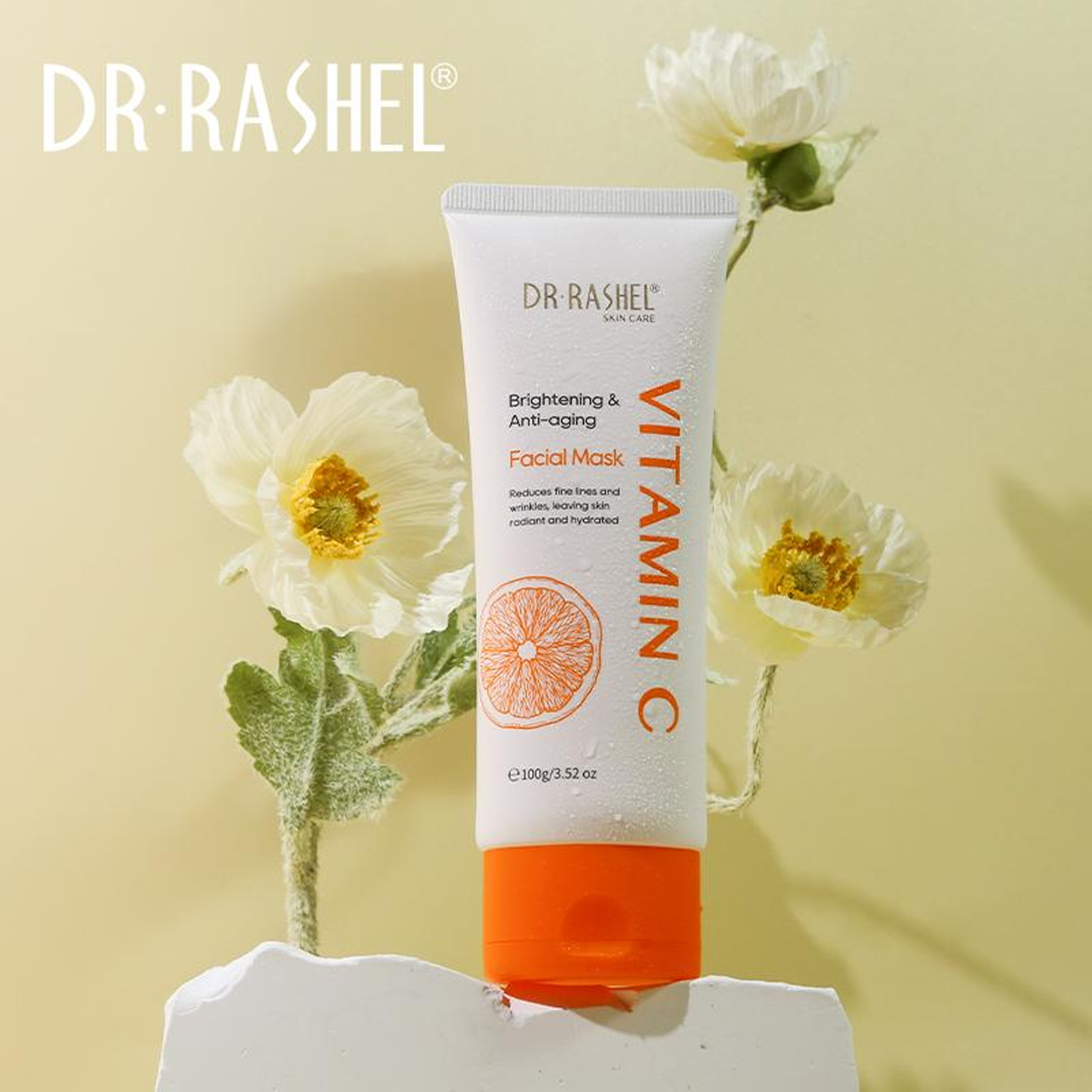 Dr.Rashel Vitamin C Brightening &Anti Aging Facial Mask - 100g