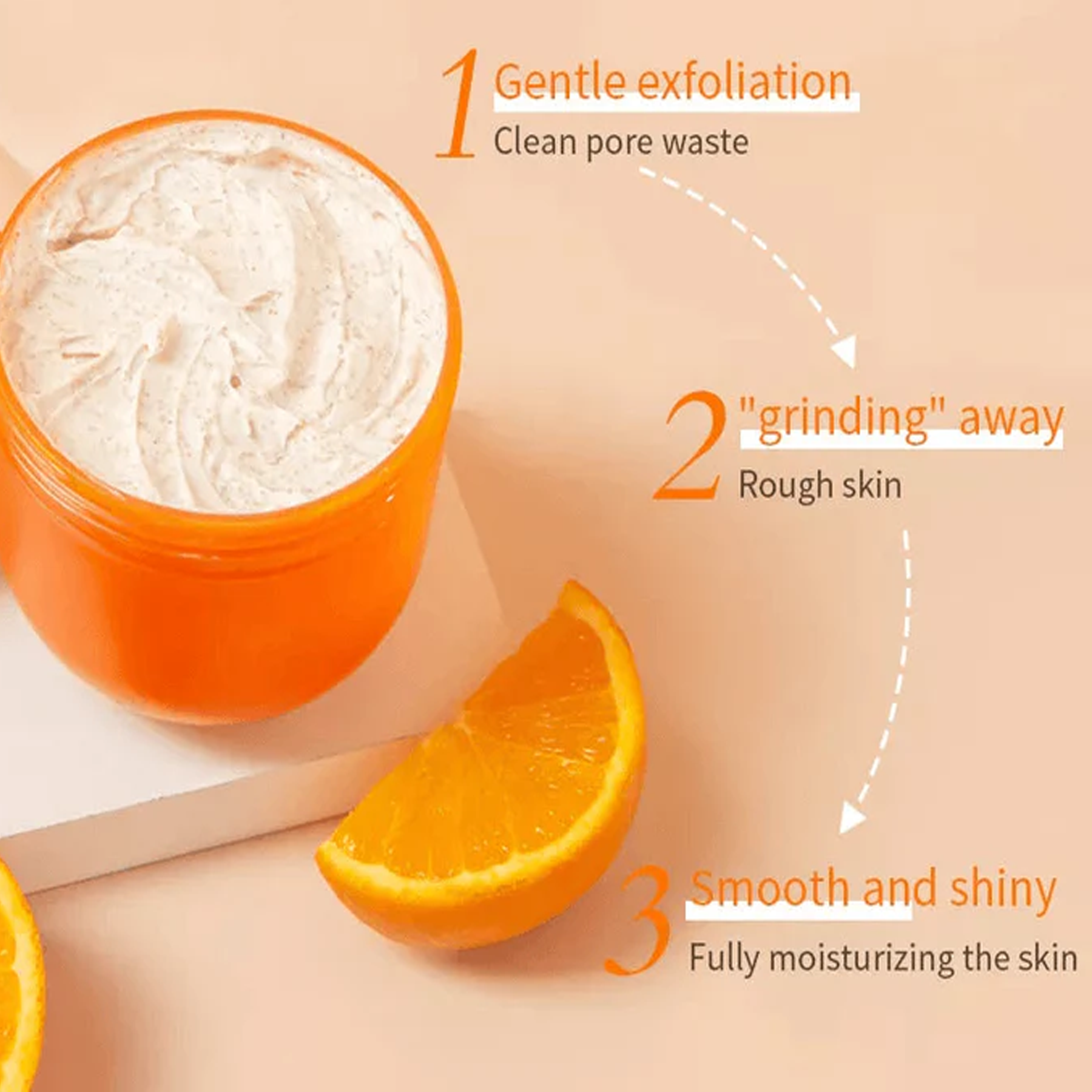 Dr.Rashel Vitamin C Exfoliating & Brightening Face and Body Scrub - 250g
