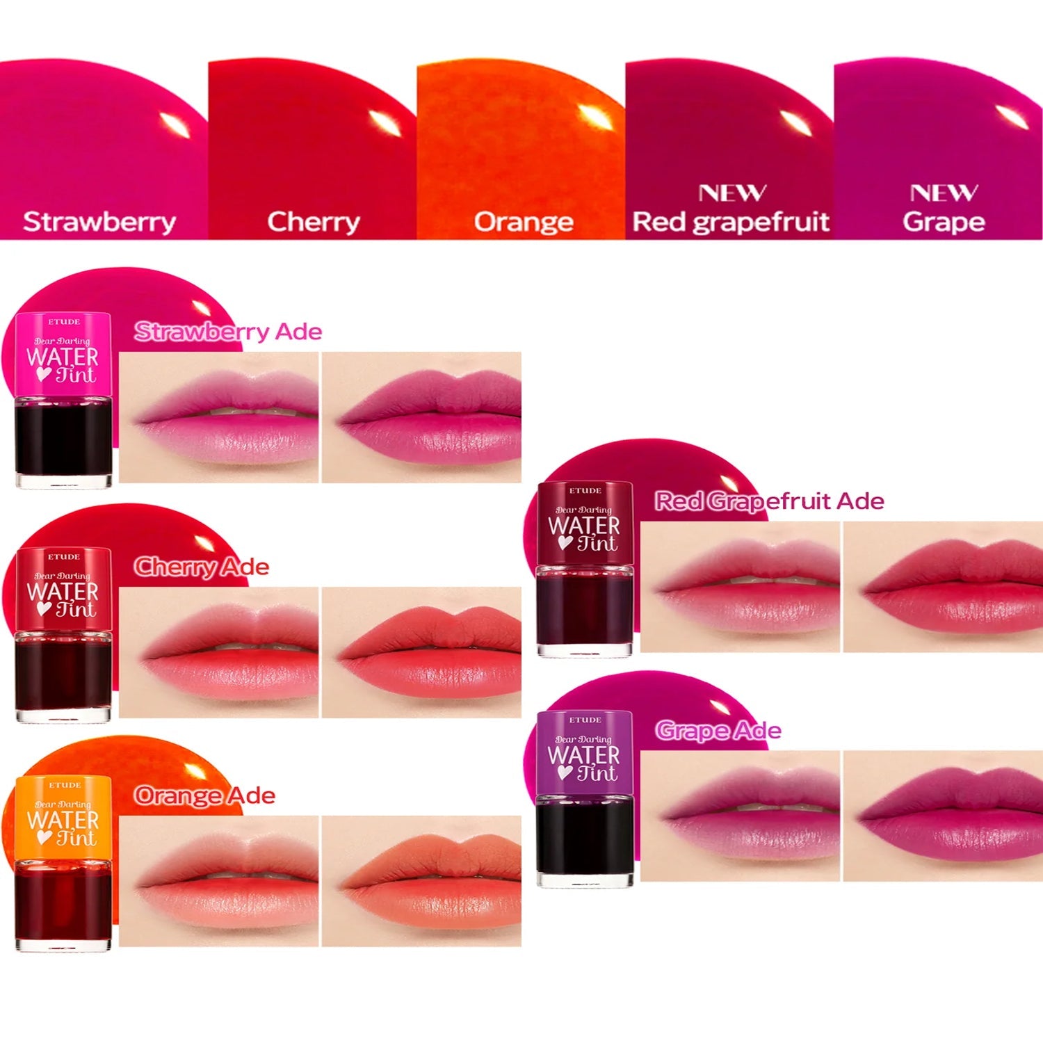Etude House Dear Darling Water Lip Tint Strawberry To Hydrate Your Lips