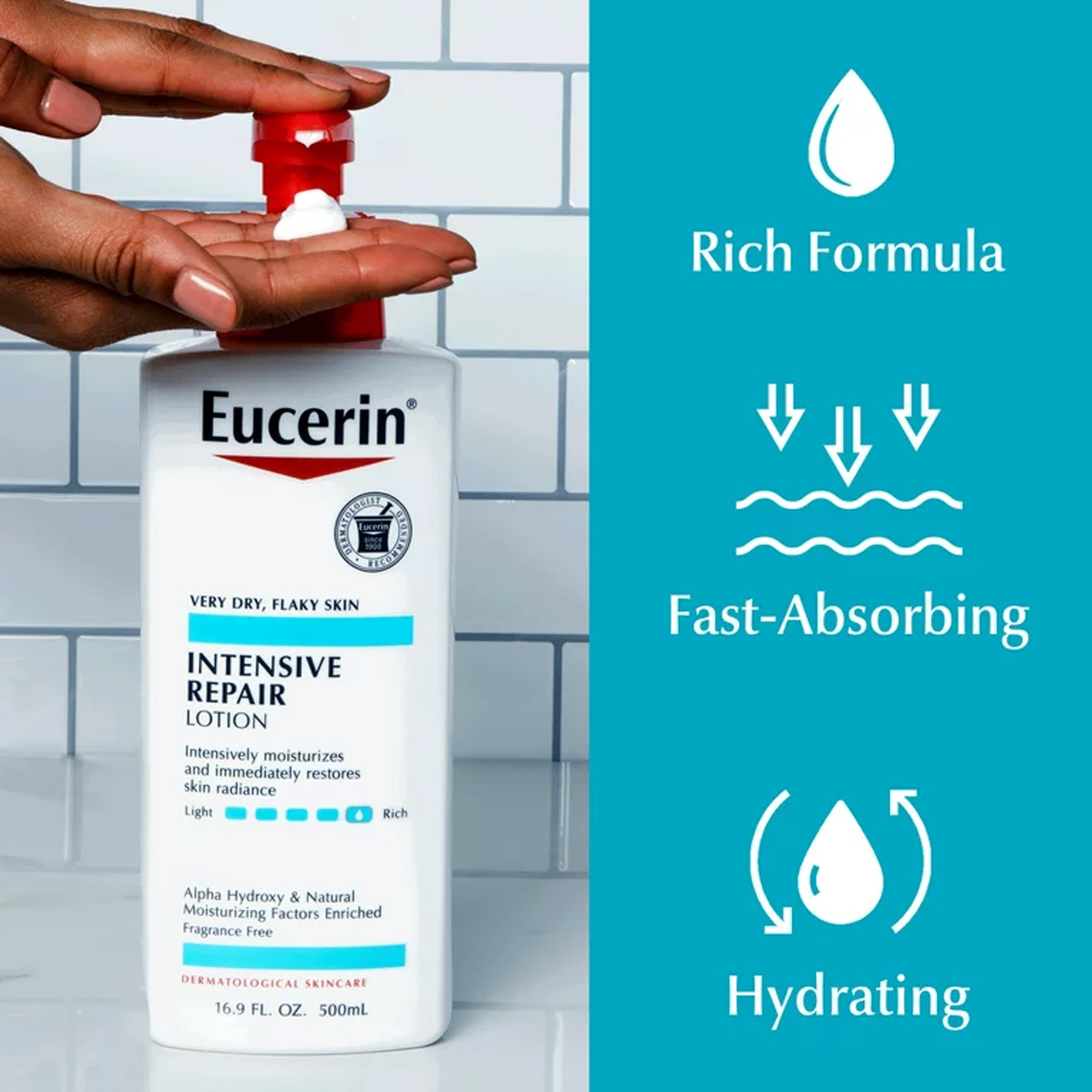 Eucerin Intensive Repair Body Lotion - 500 ml