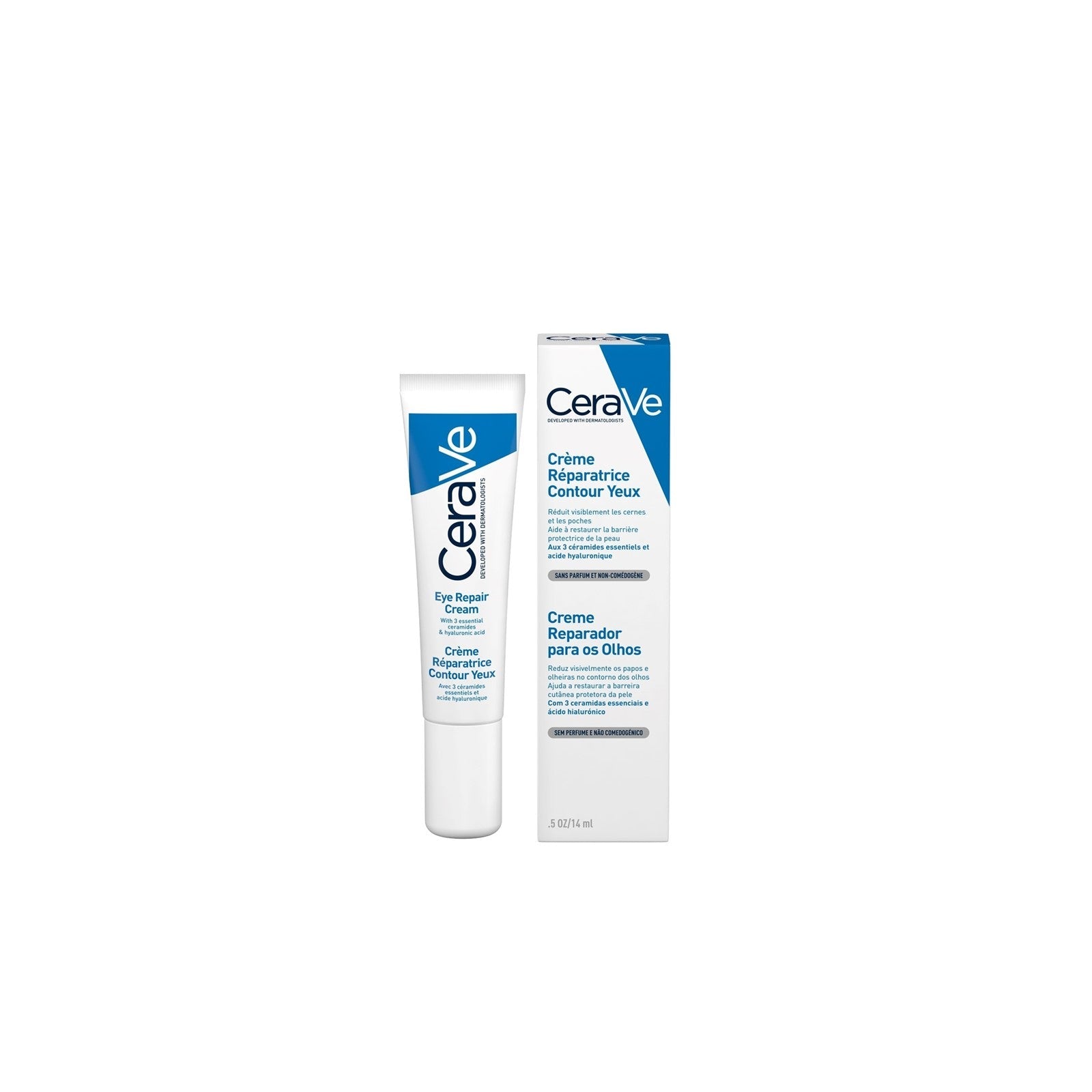 A gentle solution for tired eyes with ceramides, hyaluronic acid, and niacinamide. Reduces dark circles and puffiness while providing all-day hydration. Perfect for all skin types.