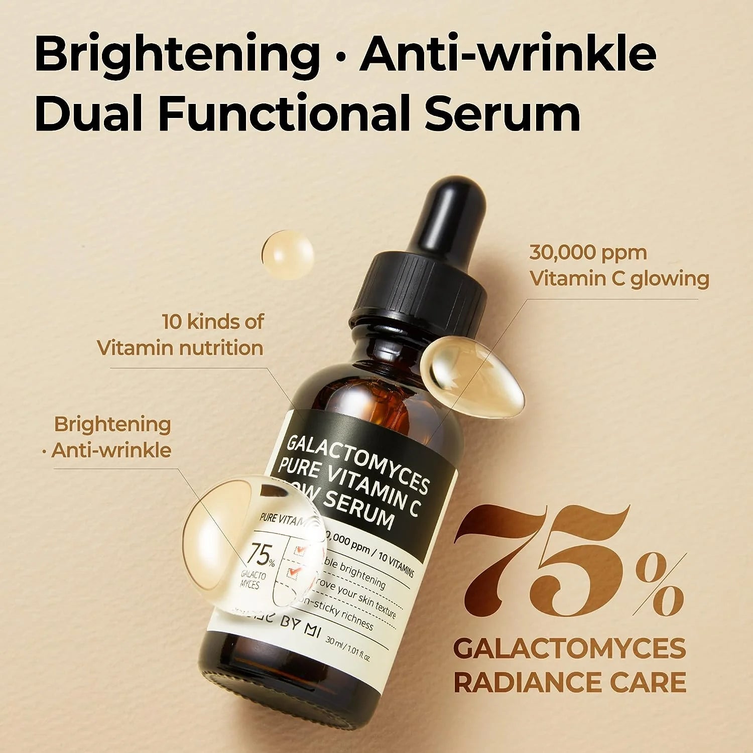 Some By Mi Galactomyces Pure Vitamin C Glow Serum - Key Benefits
