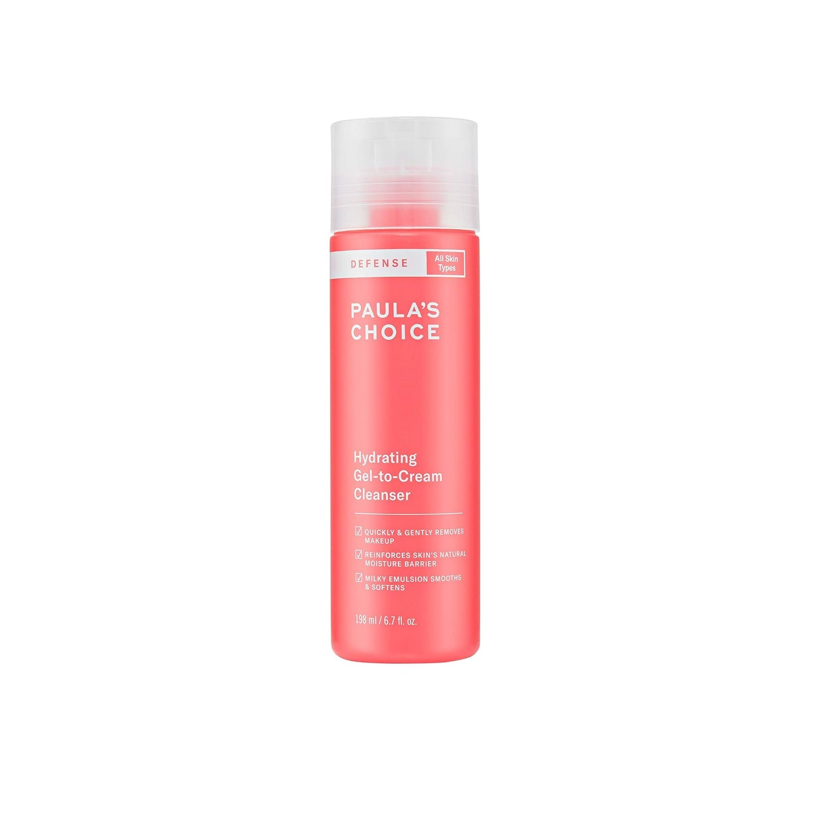 Paula's Choice Defense Hydrating Gel-To-Cream Cleanser - 198 ml