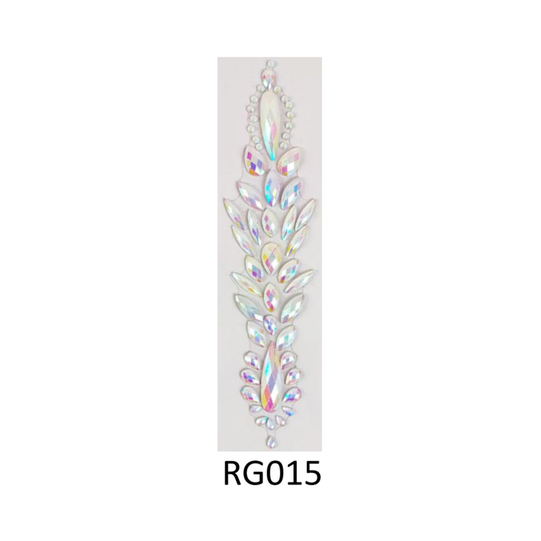 Hair Crystal Sticker And Gems RG