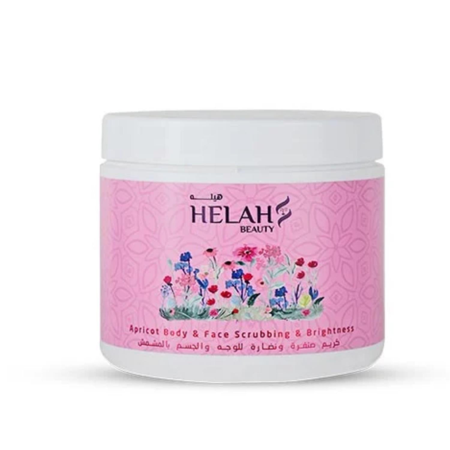Helah Beauty Apricot Body And Face Scrubbing Brightness