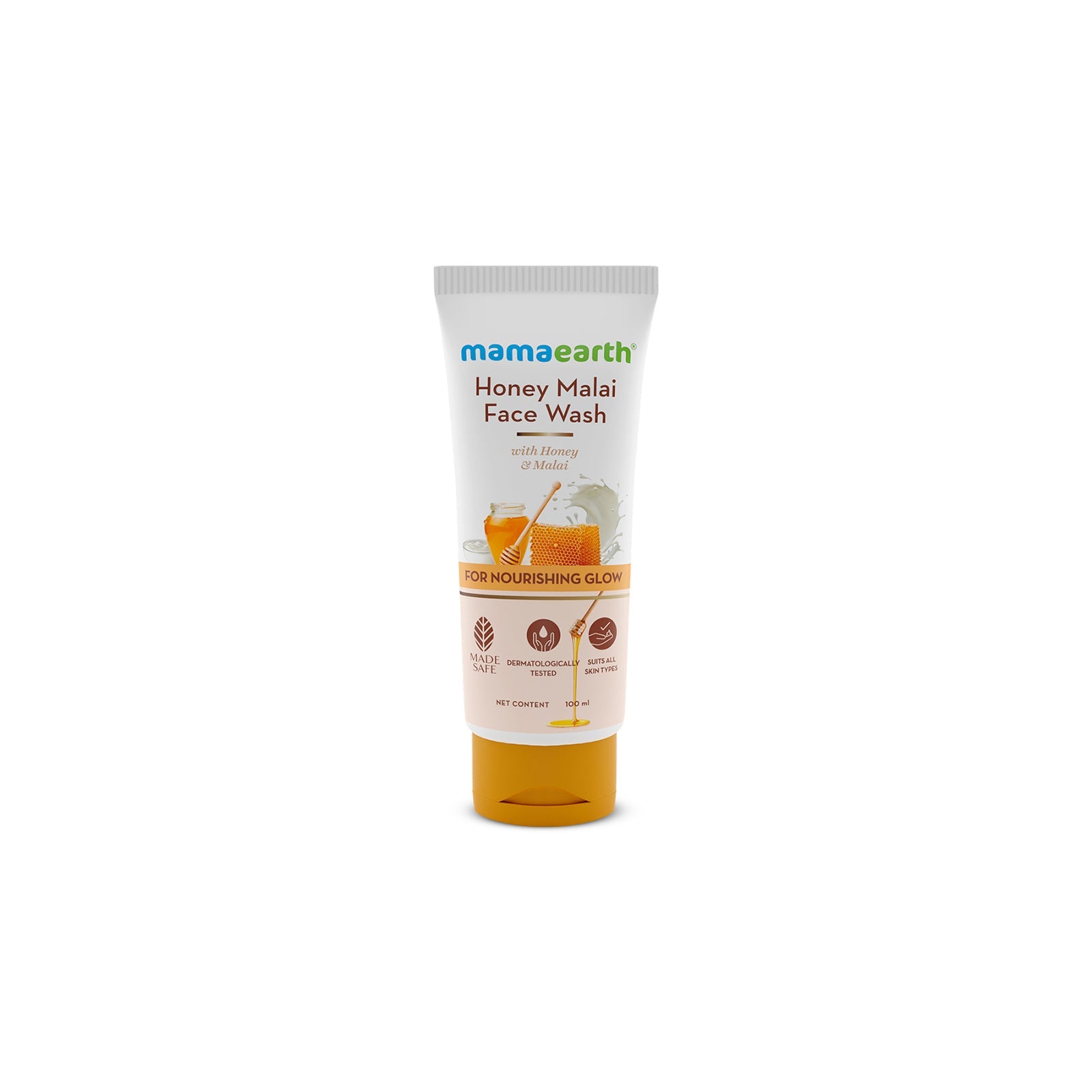 Mamaearth Face Wash - 100ml: SLS and Paraben-free Ubtan Face Wash 