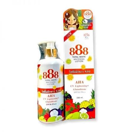888 TOTAL WHITE WHITENING LOTION 500ML