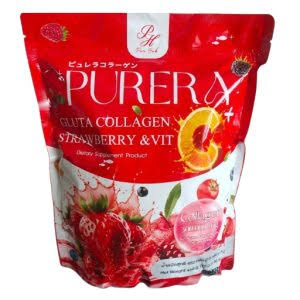 PURERA GLUTA COLLAGEN STRAWBERRY & VITAMIN DRINK