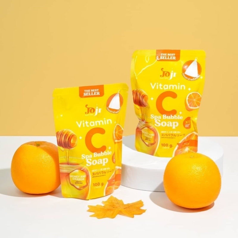 JOJI SPA BUBBLE SOAP VITAMIN C 100G