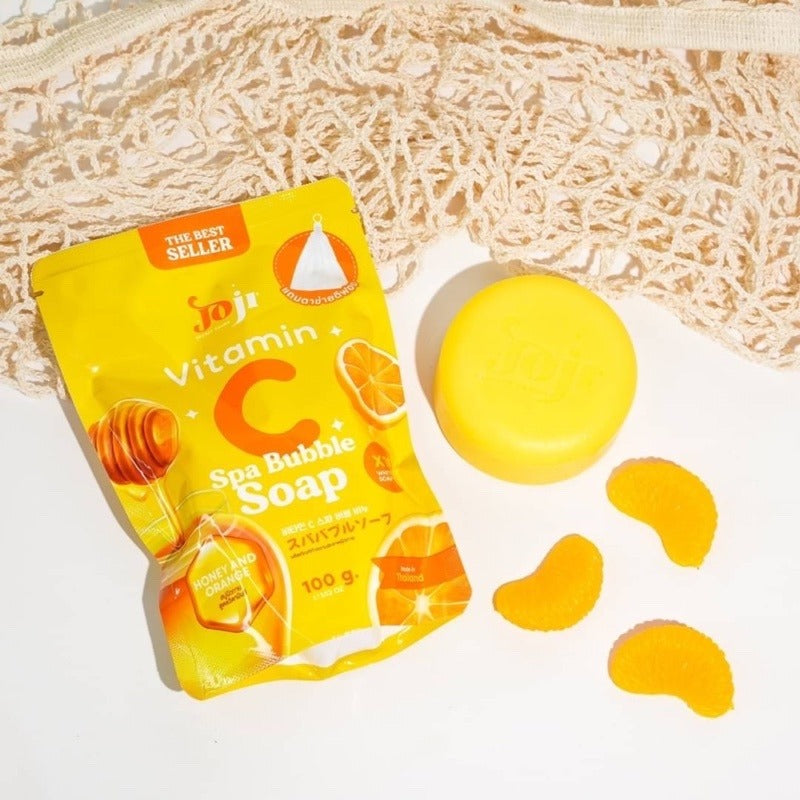 JOJI SPA BUBBLE SOAP VITAMIN C 100G
