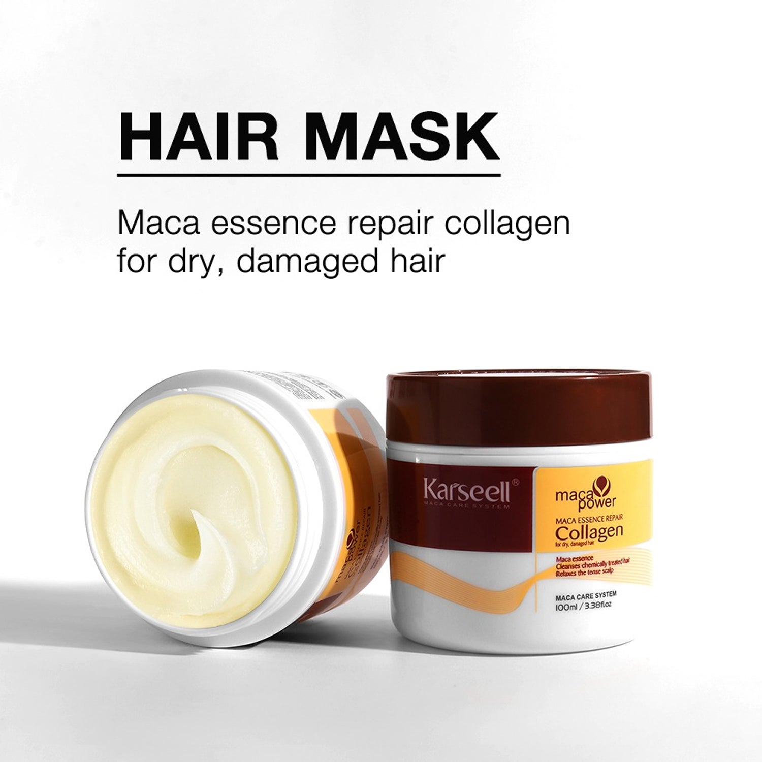 Karseell Collagen  Deep Repair Conditioning Argan Oil Collagen Hair Mask - 100 ml