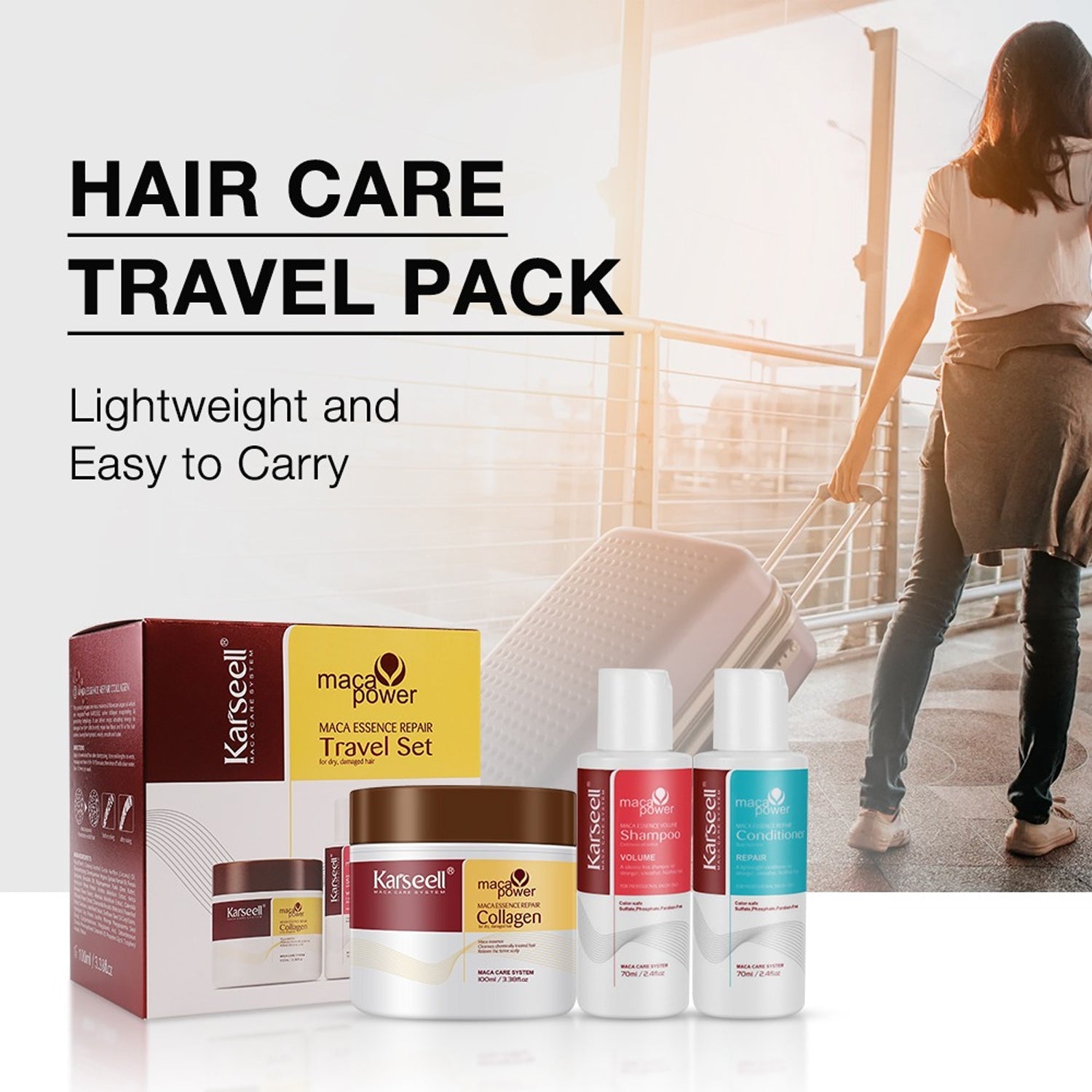 Karseell Maca Essence Repair Travel Set