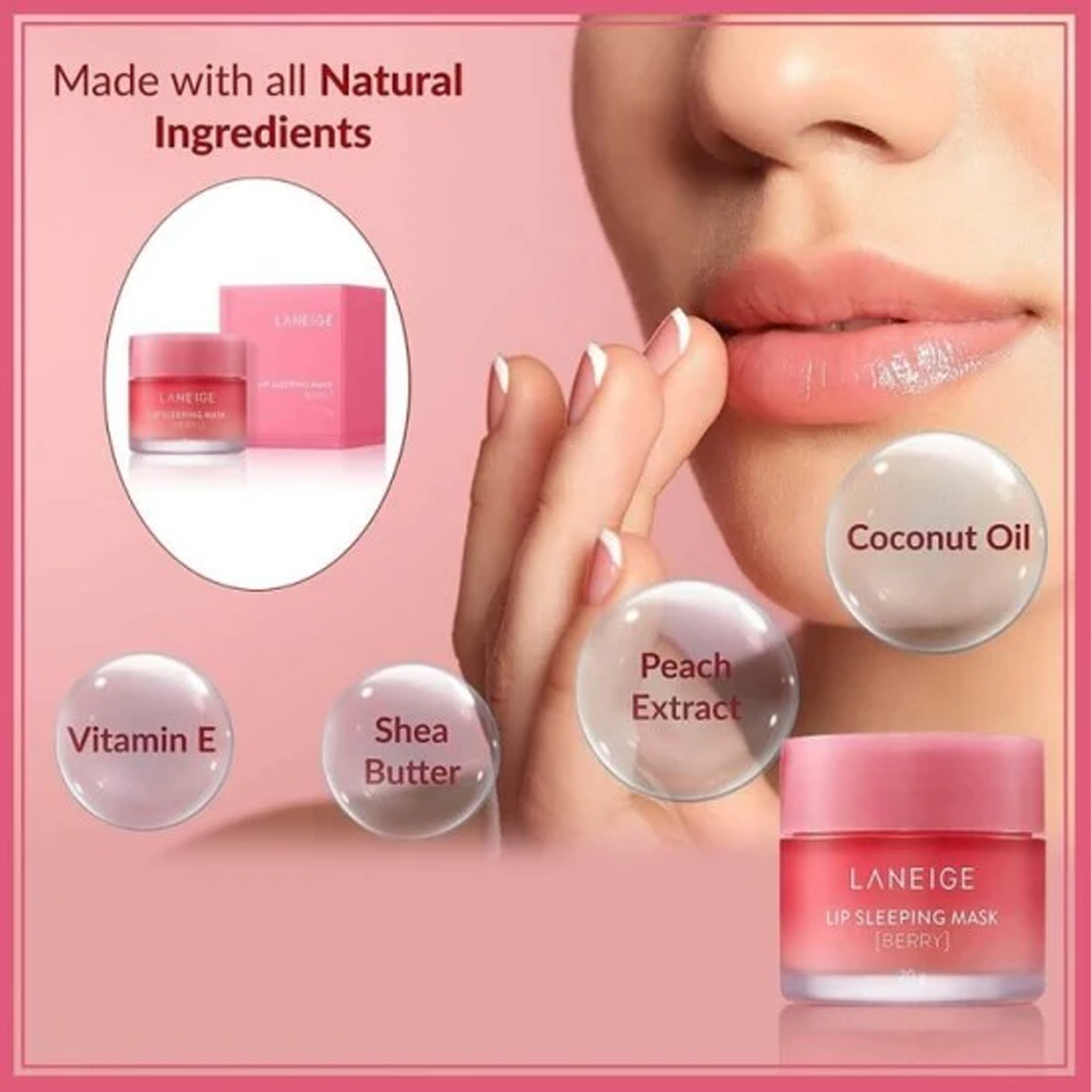 Laneige Lip Sleeping Mask - Berry - 20g