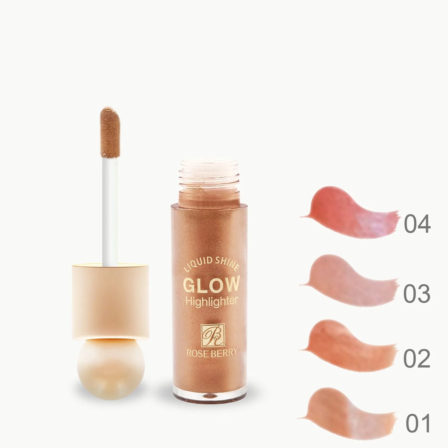 ROSE BERRY Liquid Shine Glow Highlighter – 20ml RB-HL0672