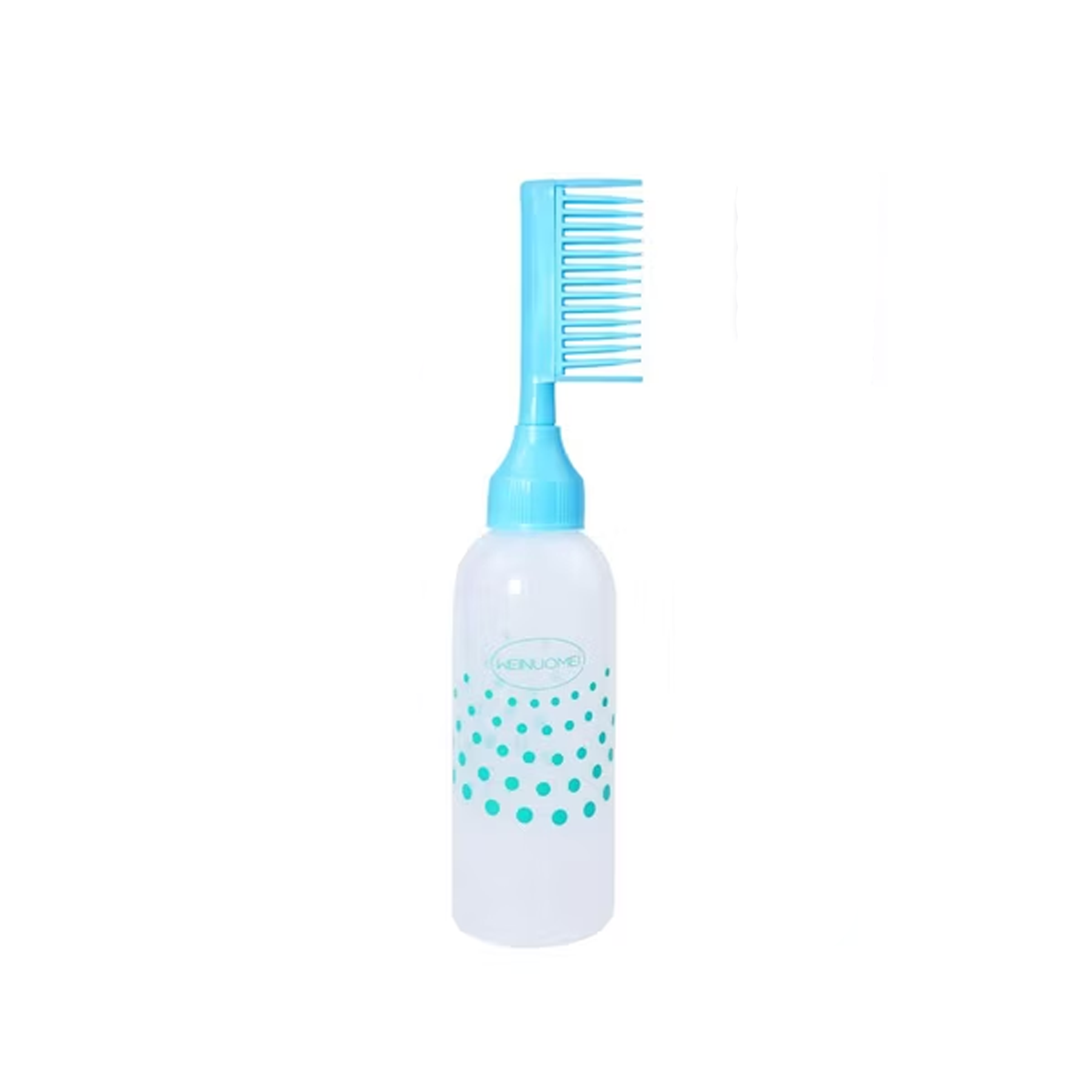 Hair Oil Applicator With Comb Reuse-able Bottle