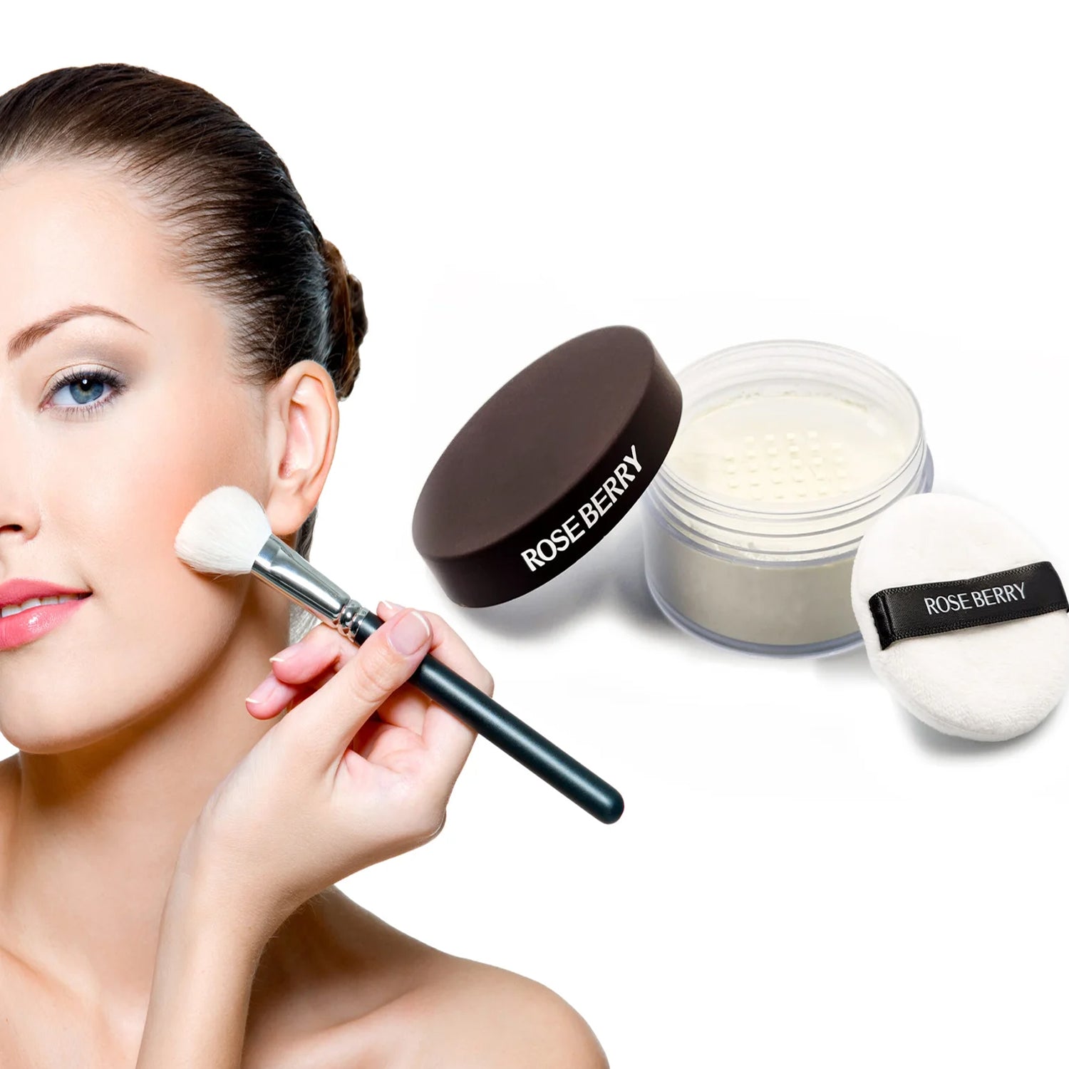 ROSE BERRY Translucent Loose Setting Powder  – 29g RB-PL0378