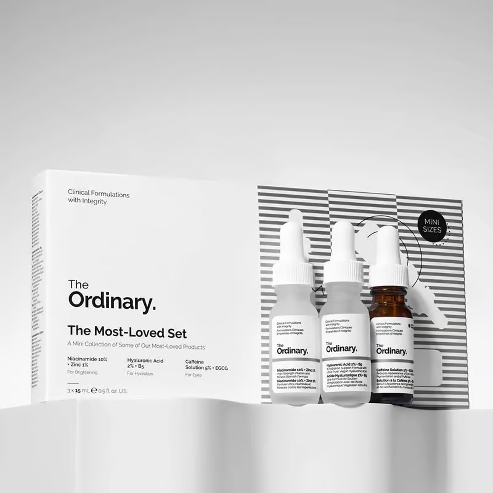 The Ordinary The Most-Loved Set - A curated collection of skincare essentials. 