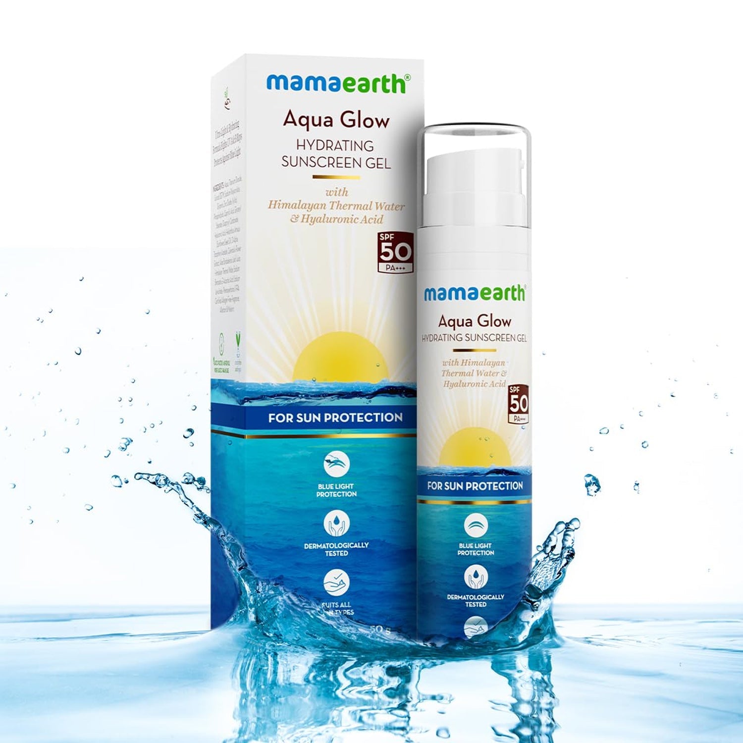 Mamaearth Aqua Glow Hydrating Sunscreen Gel - 50 g