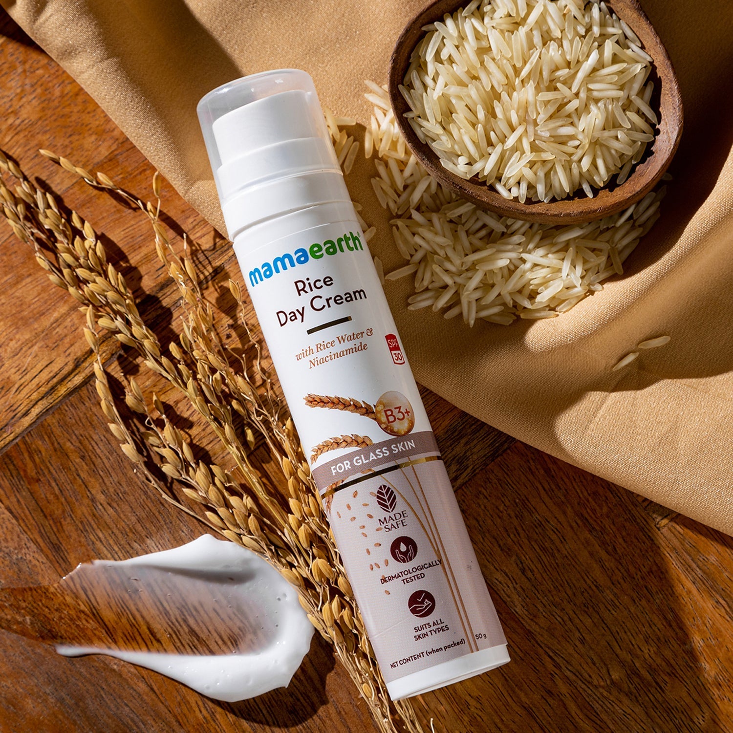 Mamaearth Rice Day Cream - 50g
