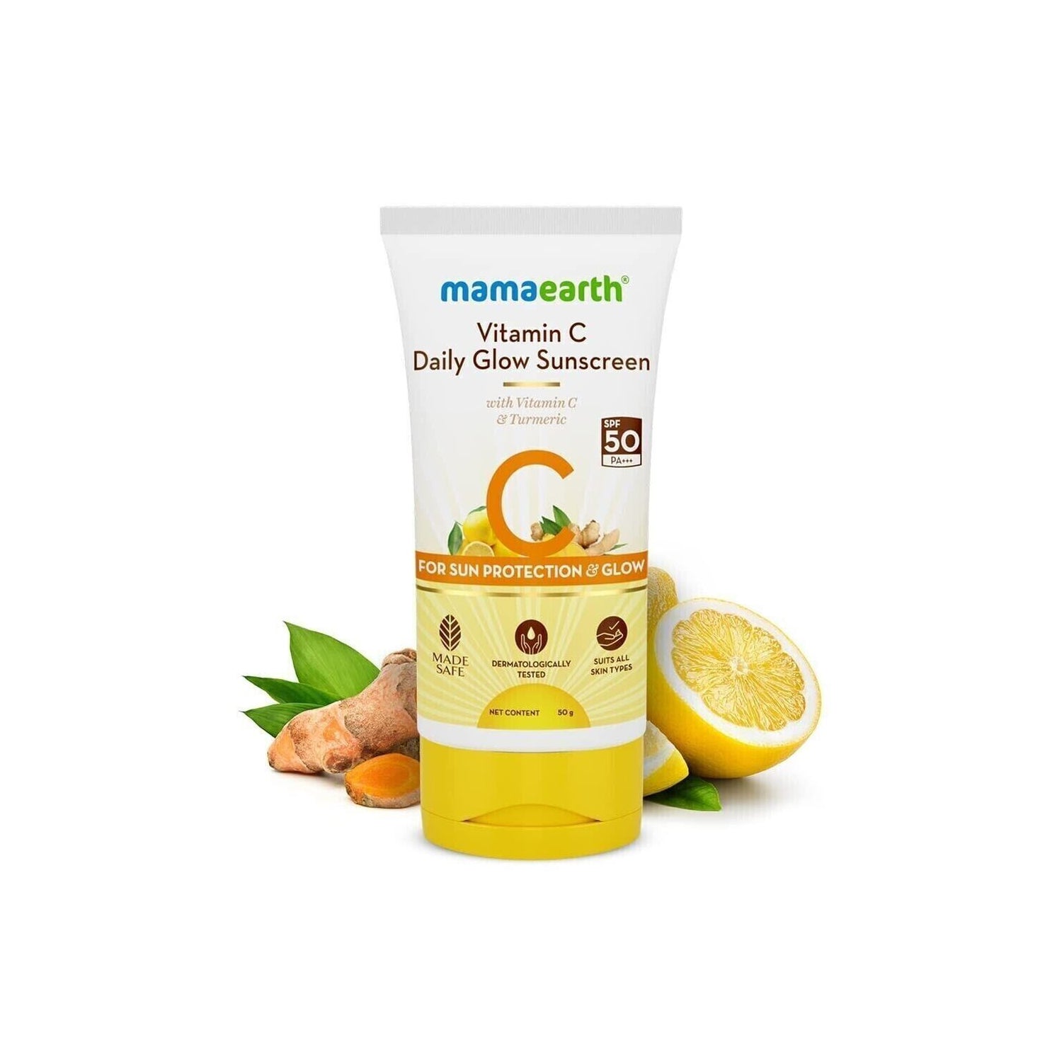 Mamaearth Vitamin C Daily Glow Sunscreen - 50g