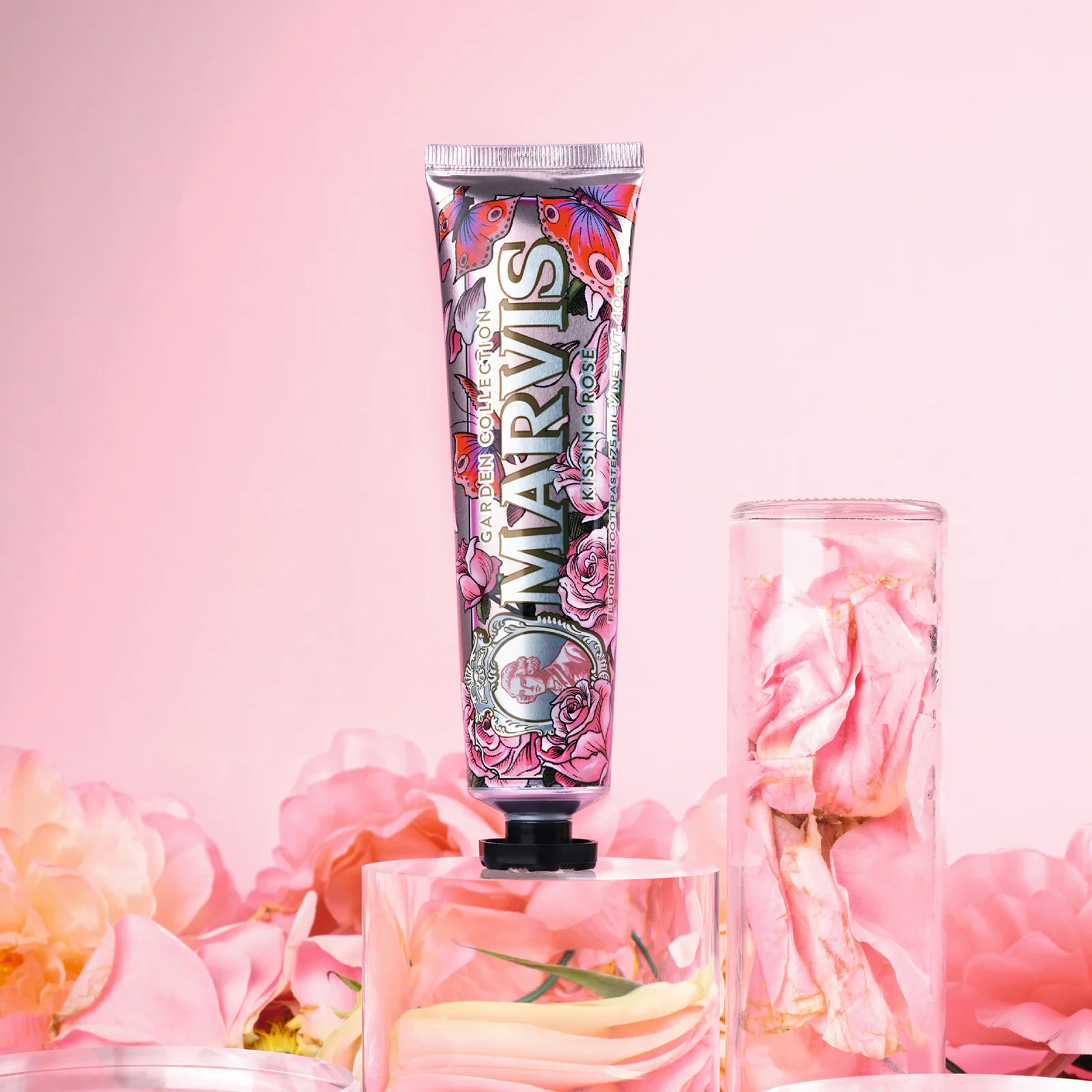Marvis Garden Collection Kissing Rose Toothpaste - 75ml