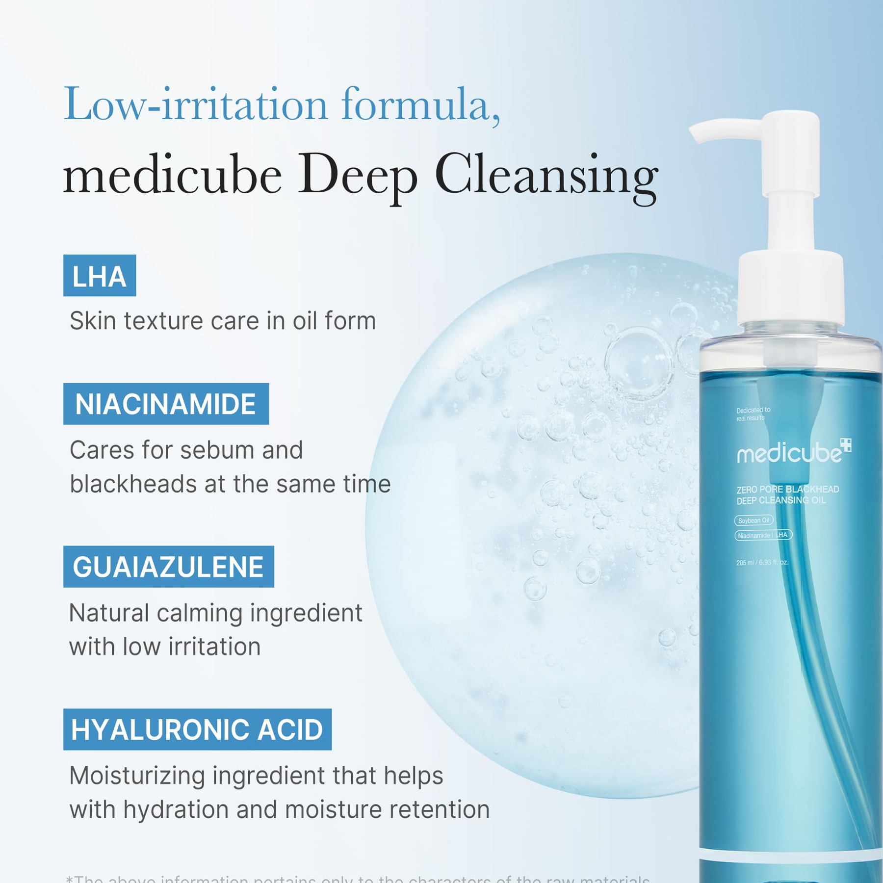 Medicube Zero Pore Blackhead Deep Cleansing Oil - 205ml