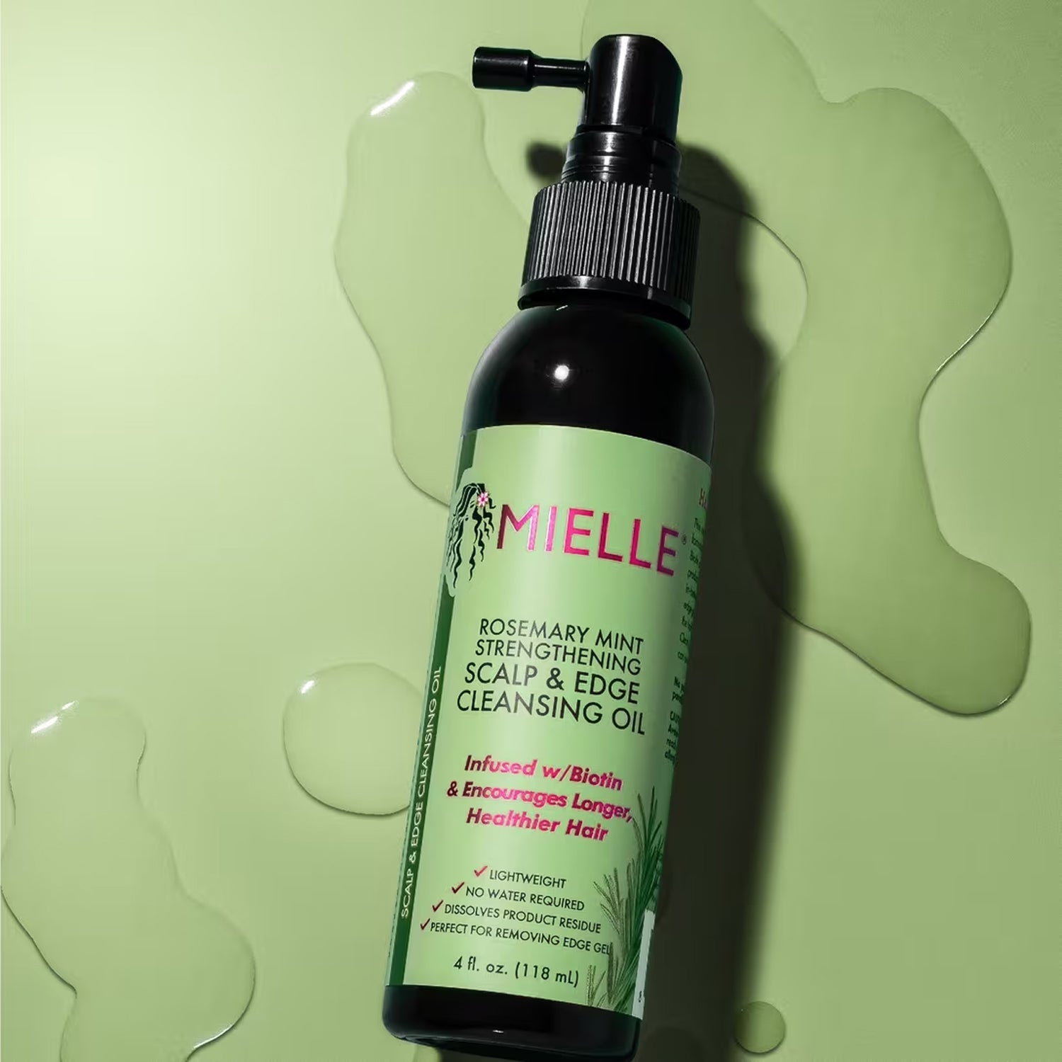 Mielle Rosemary Mint Strengthening Scalp and Edge Cleansing Oil - 118 ml