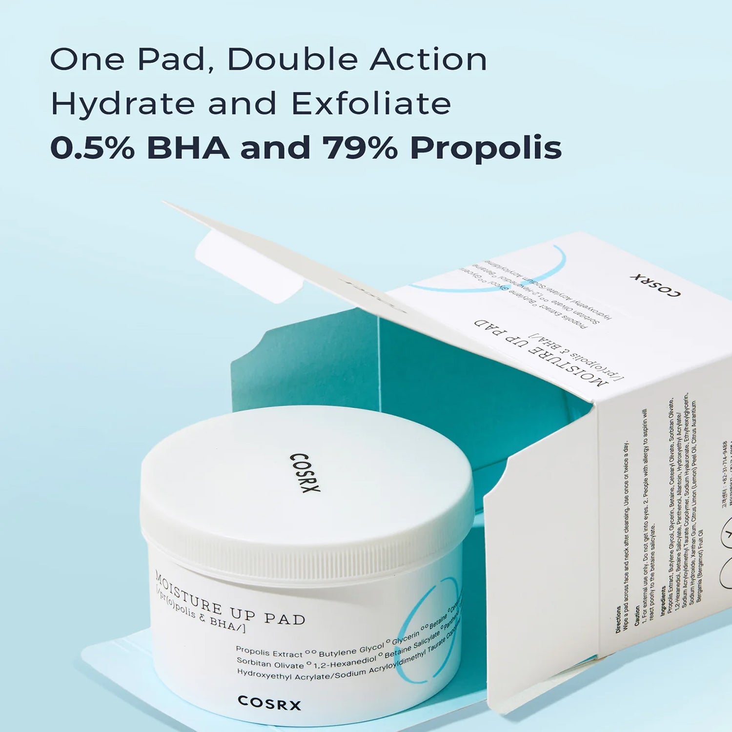 Cosrx  Moisture Up Pad x 70 pads