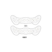 Nose And Under Eye Tattoo Freckles Sticker