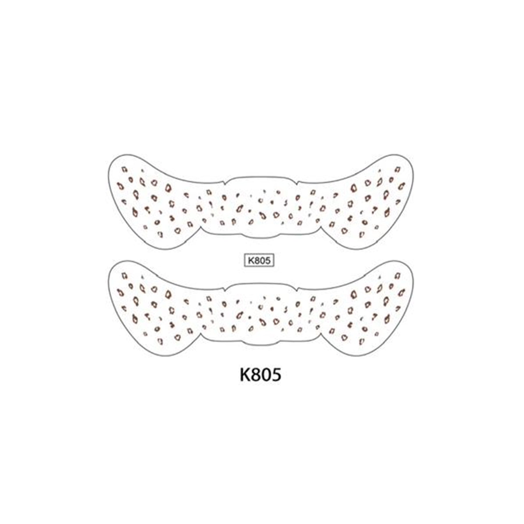 Nose And Under Eye Tattoo Freckles Sticker