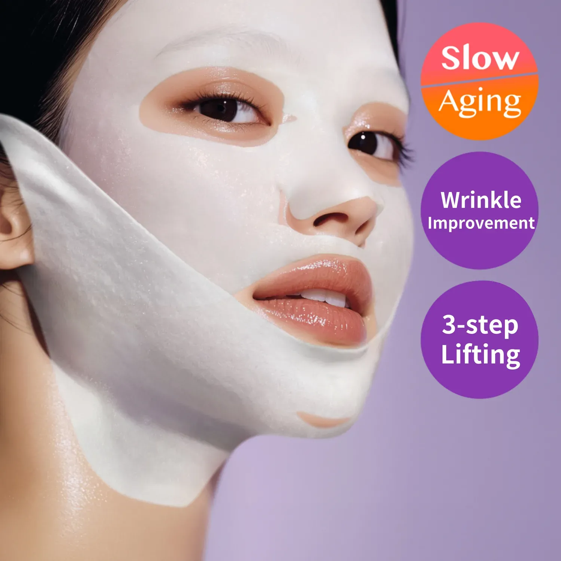 Advantages of numbuzin No.9 NAD Bio Lifting-sil Full Face Mask
