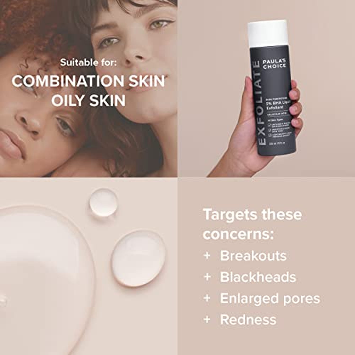 Image of Paula's Choice Skin Perfecting 2% BHA Liquid Exfoliant bottle.