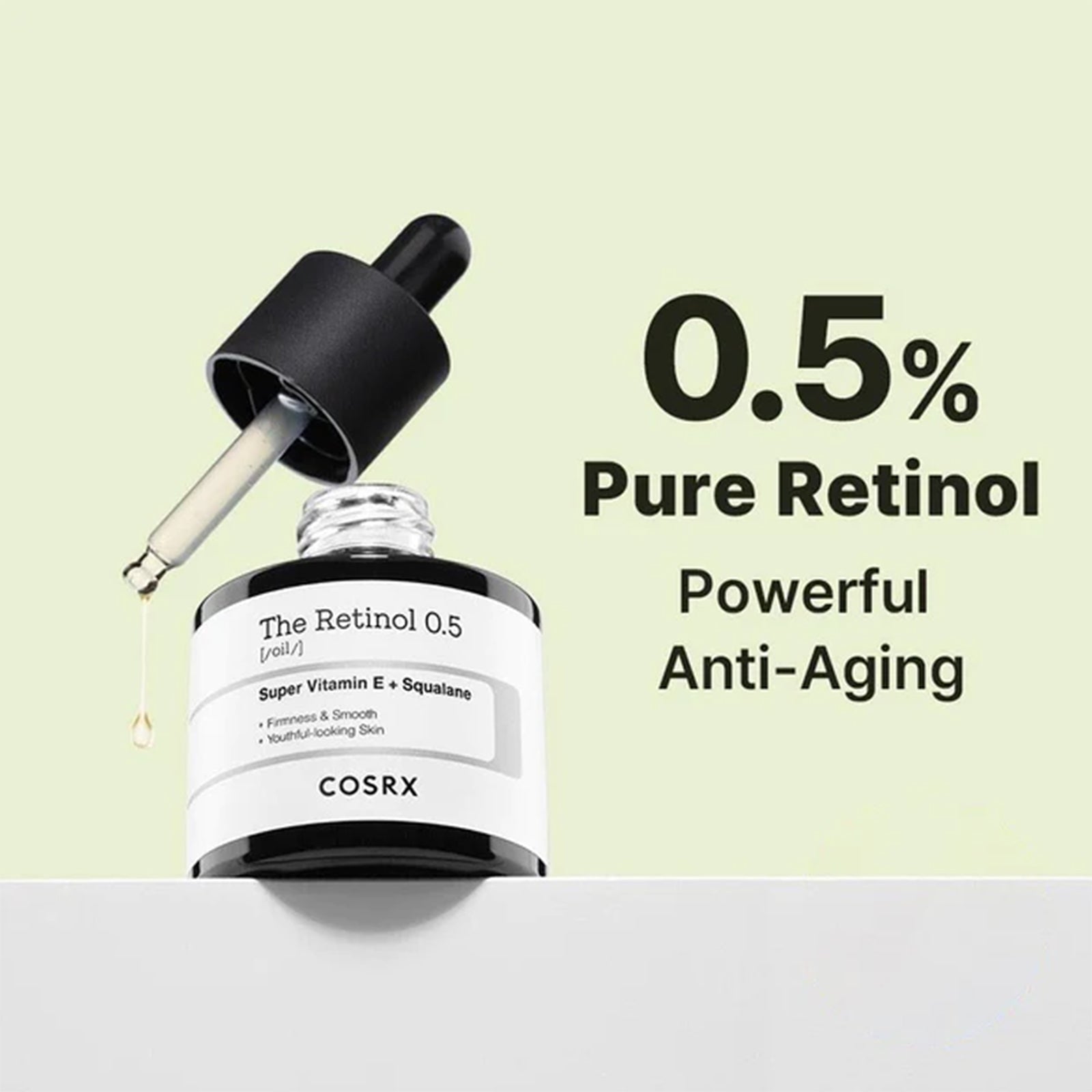 Cosrx The Retinol 0.5 Oil For Young And Smooth Skin - 20 ml