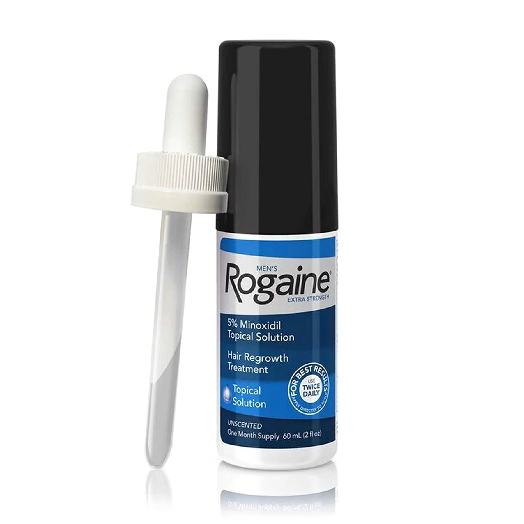 Men's Rogaine Extra Strength 5 % Minoxidil Topical Solution , Hair Growth Treatment - 60ml