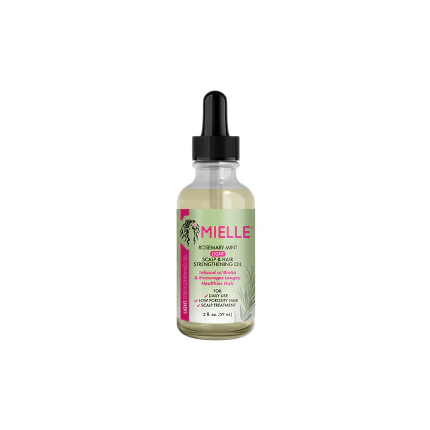 Mielle Organics Rosemary Mint LIGHT Scalp & Hair Strengthening Oil - 59ml