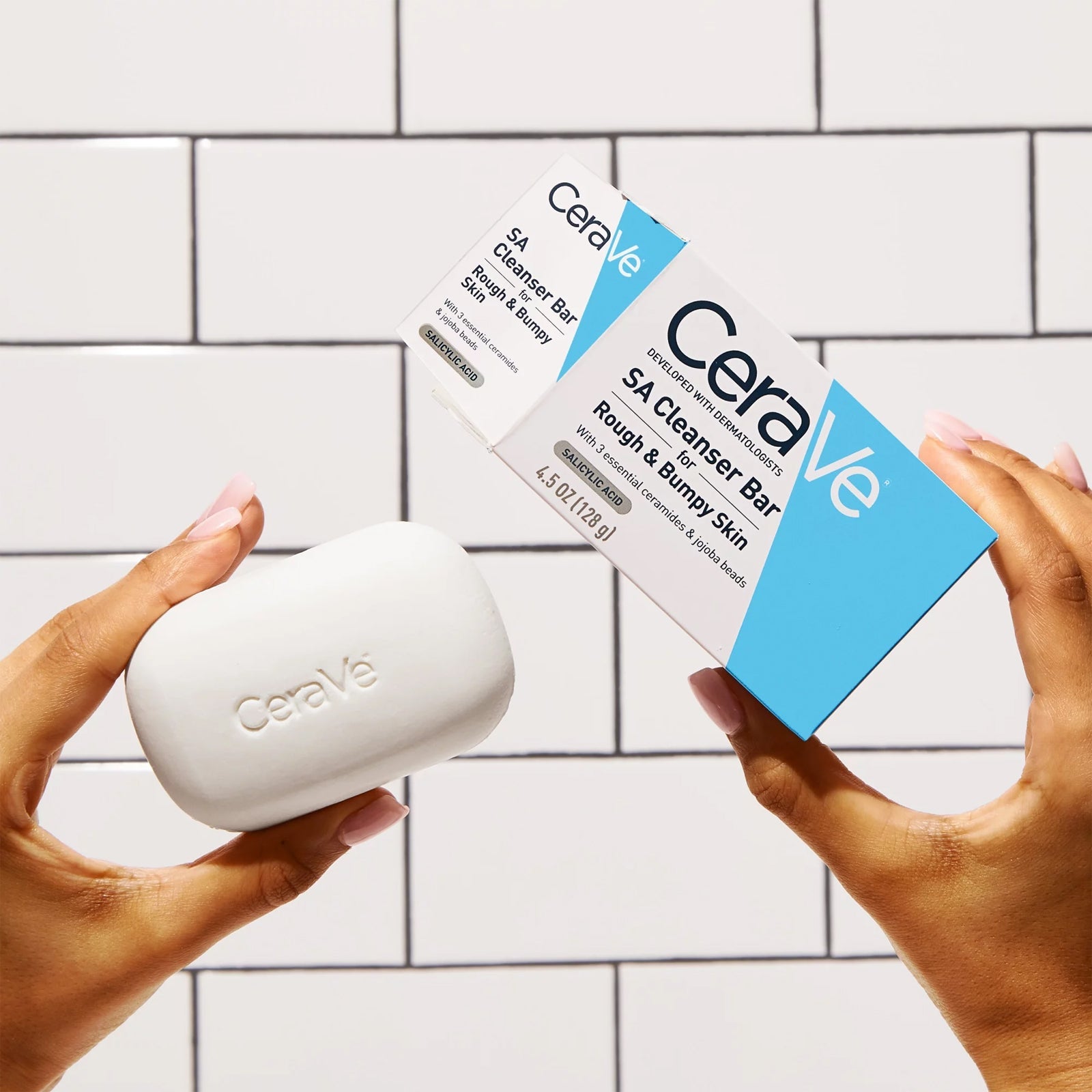 Cerave SA Cleanser Bar for Rough & Bumpy Skin - 128 g