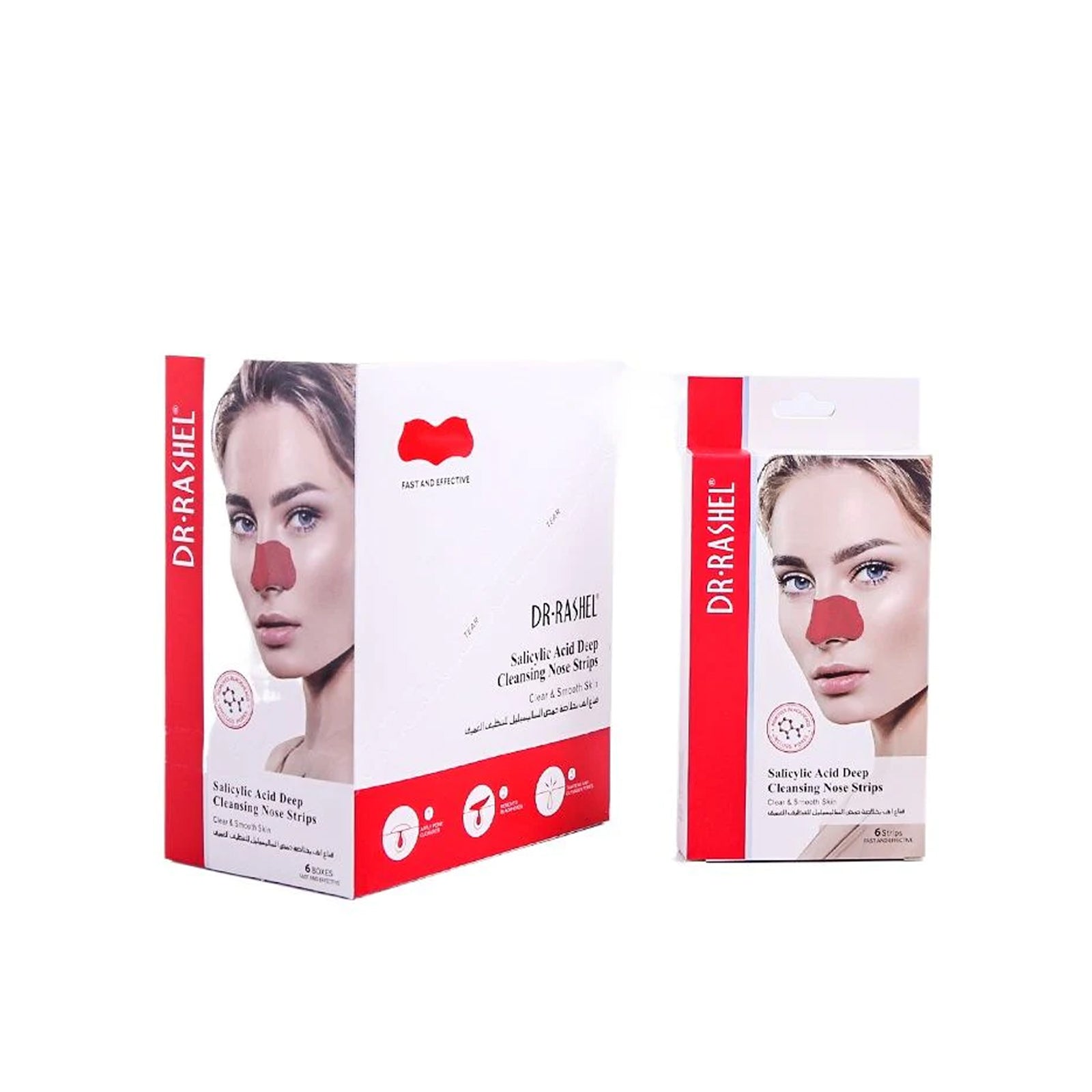 Dr.Rashel Nose Strips (6 strips) - Deep Cleansing - Removes Blackheads