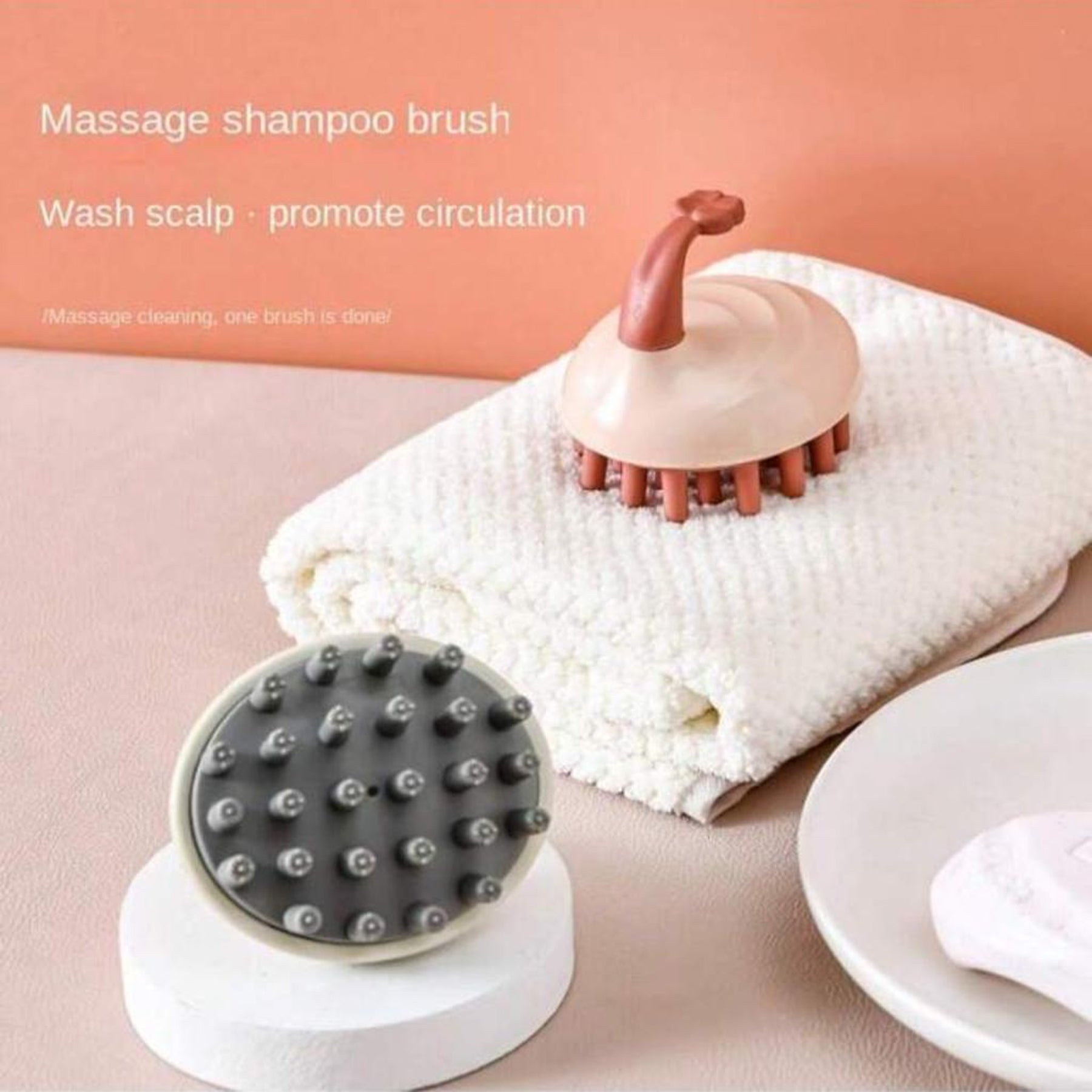 Silicone Hair Washing Brush