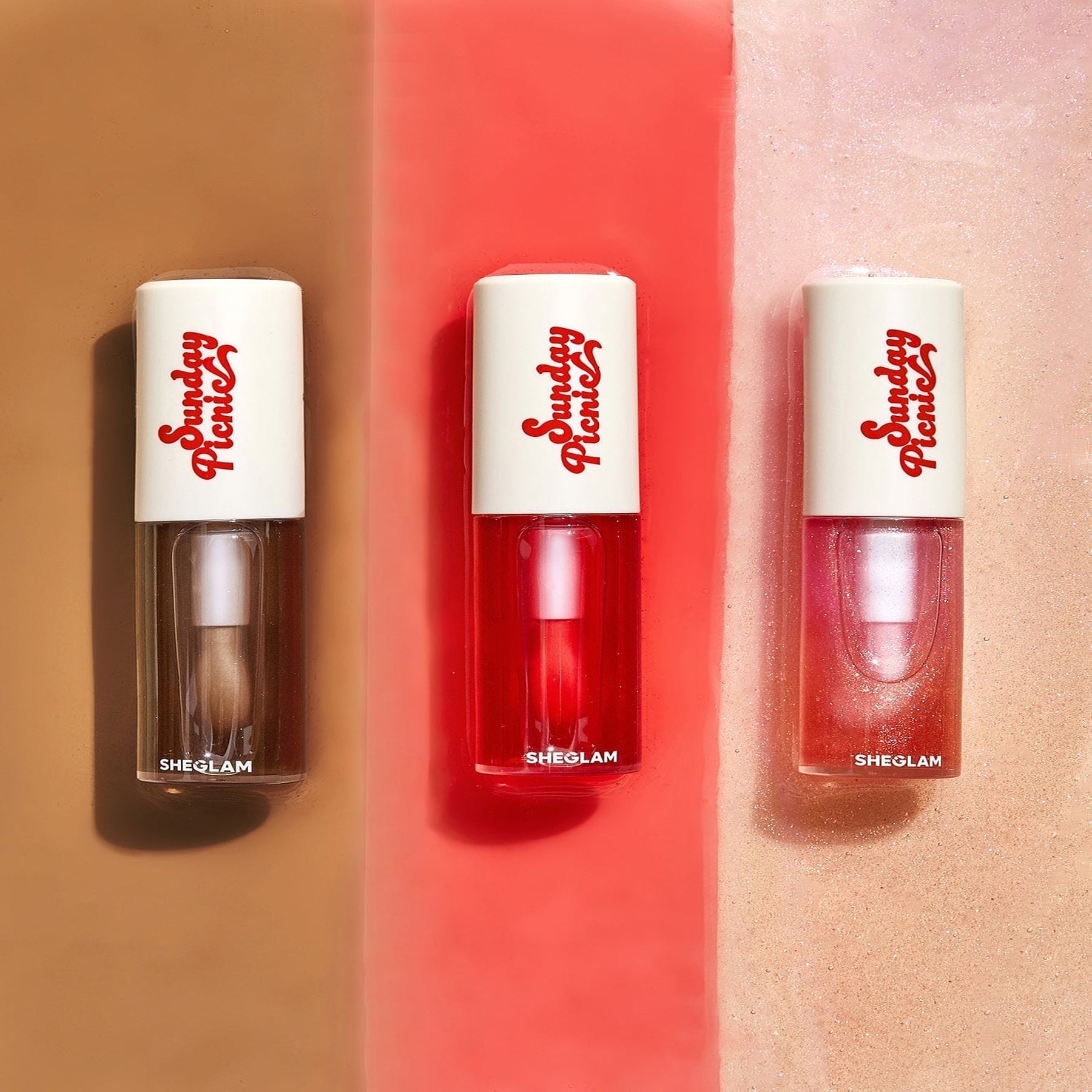 Sheglam Sunday Picnic Layer Cake Lip Oil Set 