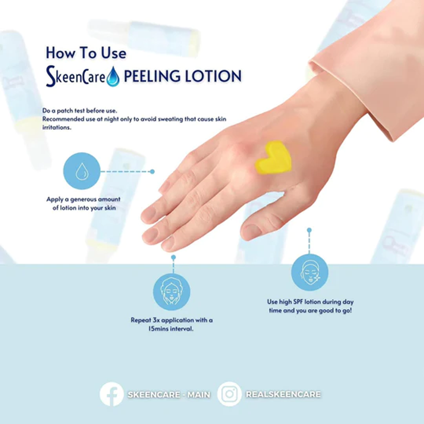 Skeencare Yellow Skin Peeling Lotion 100ml