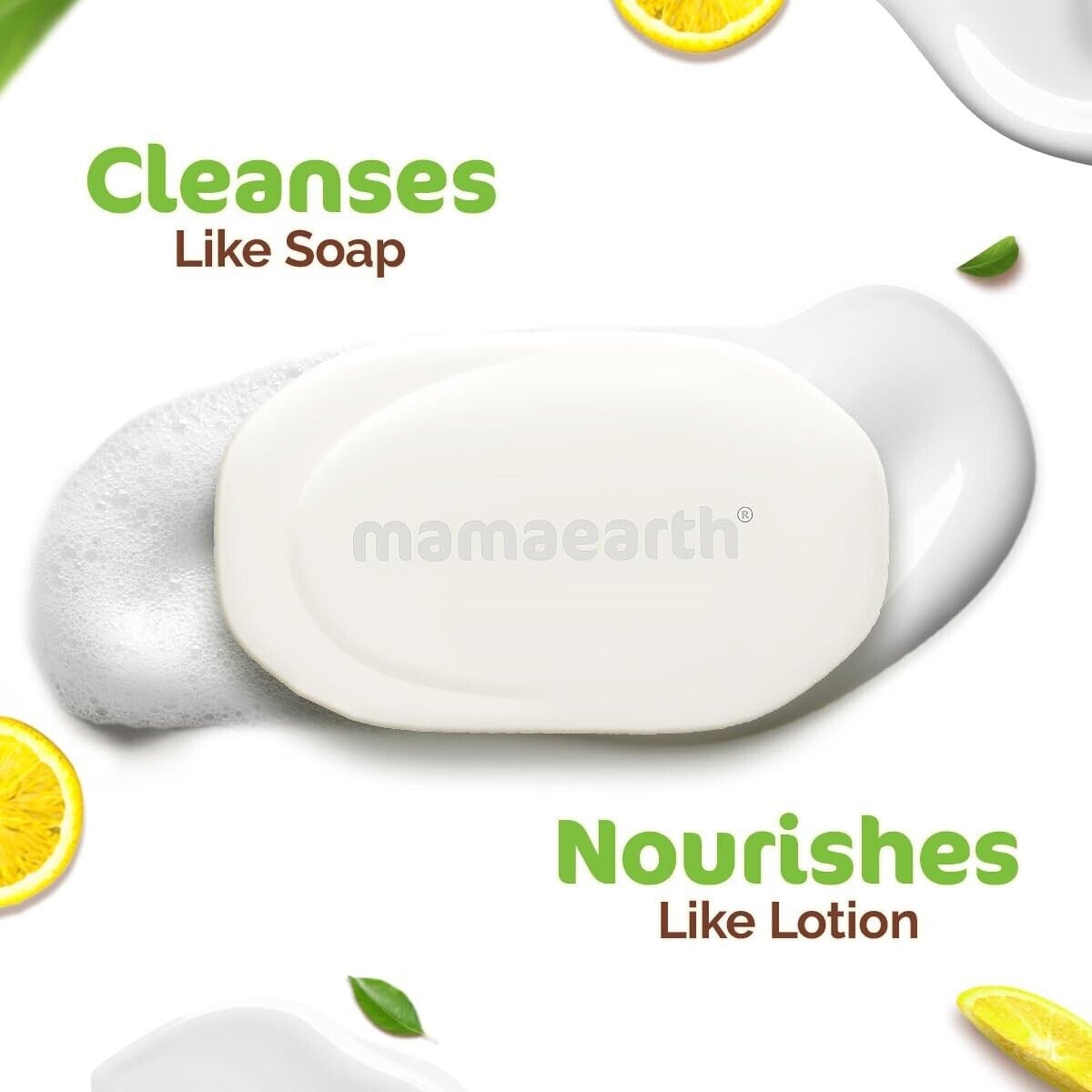 Mamaearth Vitamin C Moisturizing Lotion Soap - 125 g